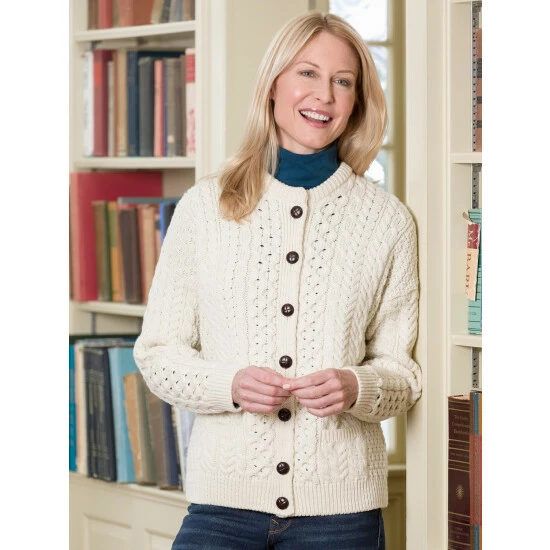 Best deal ๐ Vermont Country Store ๐ฉ Women's Irish Wool Timeless Cardigan Plum โ๏ธ 5 Best deal ๐ Vermont Country Store ๐ฉ Women's Irish Wool Timeless Cardigan Plum โ๏ธ - Image 5