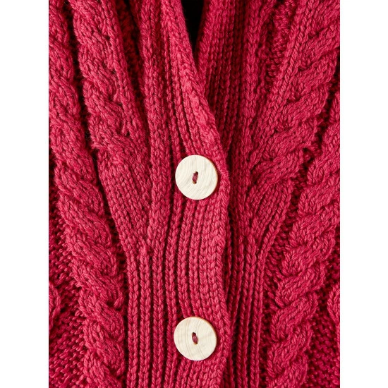 Hot Sale ๐คฉ Vermont Country Store ๐ฉ Women's Irish Supersoft Wool Shawl-Collar Cardigan Charcoal ๐ฏ 4 Hot Sale ๐คฉ Vermont Country Store ๐ฉ Women's Irish Supersoft Wool Shawl-Collar Cardigan Charcoal ๐ฏ - Image 4