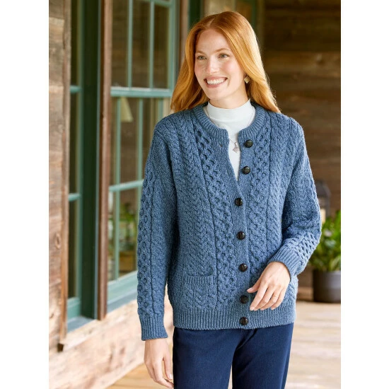 Best deal ๐ Vermont Country Store ๐ฉ Women's Irish Wool Timeless Cardigan Plum โ๏ธ 7 Best deal ๐ Vermont Country Store ๐ฉ Women's Irish Wool Timeless Cardigan Plum โ๏ธ - Image 7