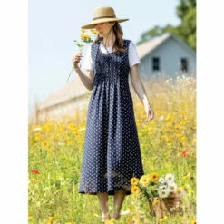 Best Sale 🔥 Vermont Country Store Floral Print Cotton Knit Jumper Sage 👏