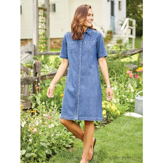 Deals ๐ M.MAC Rock Fish Mid-Length ๐ Dress Periwinkle ๐ 6 Deals ๐ M.MAC Rock Fish Mid-Length ๐ Dress Periwinkle ๐ - Image 6