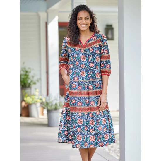 Best reviews of ⭐ Vermont Country Store Notch Neckline Muumuu With 3/4 Sleeves Blue 😀 1 Best reviews of ⭐ Vermont Country Store Notch Neckline Muumuu With 3/4 Sleeves Blue 😀