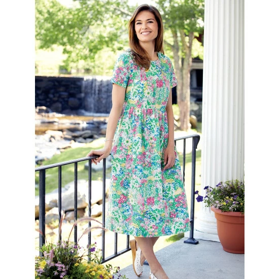 Top 10 ๐งจ Vermont Country Store Mid-Calf Cotton Muumuu Blue ๐ 6 Top 10 ๐งจ Vermont Country Store Mid-Calf Cotton Muumuu Blue ๐ - Image 6