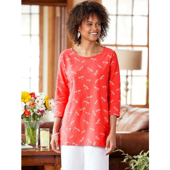 Best Sale ๐ M.MAC Dragonfly Boatneck Tunic With 3/4 Sleeves Jade ๐ฅฐ 4 Best Sale ๐ M.MAC Dragonfly Boatneck Tunic With 3/4 Sleeves Jade ๐ฅฐ - Image 4