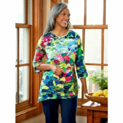 Top 10 😀 Vermont Country Store Batik Print Muumuu Purple 😀 -Outlet womens clothing Store unnamed file 232