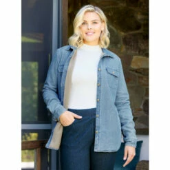 Best Pirce π Vermont Country Store π© Women's Fleece-Lined Denim π Shirt Jacket β¨ 8 Best Pirce π Vermont Country Store π© Women's Fleece-Lined Denim π Shirt Jacket β¨ -Outlet womens clothing Store unnamed file 24