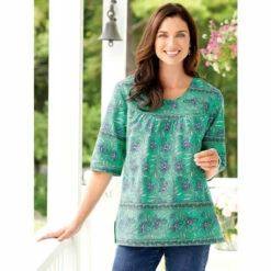 Cheapest ✨ M.MAC Mid-Length Rock Fish 👗 Dress With Pockets Aqua 🎉 -Outlet womens clothing Store unnamed file 248