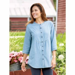 Best reviews of ๐ Vermont Country Store Denim Tunic Top With Pockets โค๏ธ