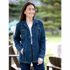 New ๐ Vermont Country Store ๐ฉ Women's Stretch-Denim Everywhere Jacket Blue ๐ 11 New ๐ Vermont Country Store ๐ฉ Women's Stretch-Denim Everywhere Jacket Blue ๐ -Outlet womens clothing Store unnamed file 401