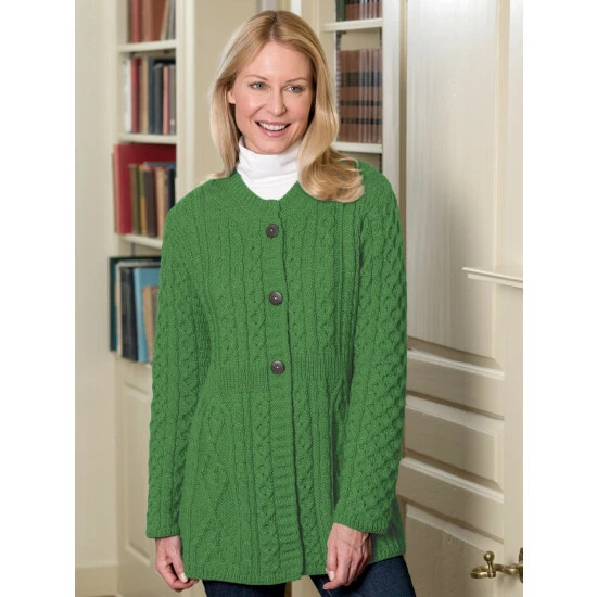 Budget ๐ฅ Vermont Country Store ๐ฉ Women's Irish Wool A-Line Cardigan Plum ๐ 3 Budget ๐ฅ Vermont Country Store ๐ฉ Women's Irish Wool A-Line Cardigan Plum ๐ - Image 3