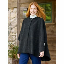 Promo 👍 Vermont Country Store Wool-Felt Cloche With Satiny Bow Green ✨