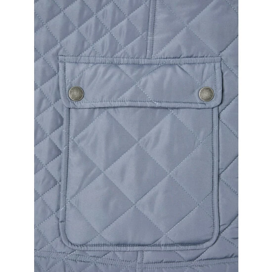 Cheap π Vermont Country Store π© Women's Quilted π§₯ Coat With Removable Hood Gray/blue β¨ 2 Cheap π Vermont Country Store π© Women's Quilted π§₯ Coat With Removable Hood Gray/blue β¨ - Image 2