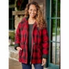 Best reviews of 🥰 Vermont Country Store 👩 Women's Ultimate Wool Jacket With Primaloft Red/black Plaid ⭐