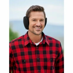 Discount 👏 Vermont Country Store Men's And 👩 Women's Shearling Earmuffs Black ✔️ -Outlet womens clothing Store unnamed file 553