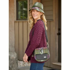 Best reviews of 😀 Vermont Country Store 👩 Women's Irish Wool Plaid Bucket Hat Green/purple Plaid 🤩 -Outlet womens clothing Store unnamed file 561