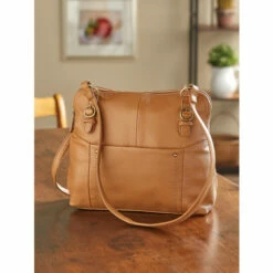 Deals 😉 Ella Simone Essex Dome Leather 👜 Handbag Black 👏 -Outlet womens clothing Store unnamed file 563