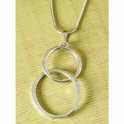 Flash Sale 🎁 Danforth Double Circle Pewter Necklace ✨