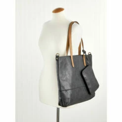 Hot Sale 😍 Vermont Country Store 3 In 1 Tote Brushed Black 😀