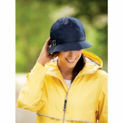 Discount 🧨 Vermont Country Store 👩 Women's Cloche Rain Hat Navy 🎉 -Outlet womens clothing Store unnamed file 620