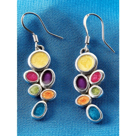 Discount โค๏ธ Danforth Pewter And Enamel Bubble Drop Earrings Multi ๐ 1 Discount โค๏ธ Danforth Pewter And Enamel Bubble Drop Earrings Multi ๐