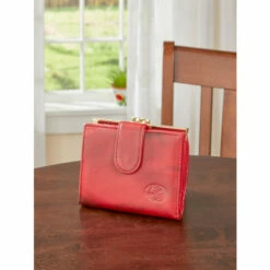 Discount ๐ Buxton ๐ฉ Women's Double Cardex Wallet Red โค๏ธ