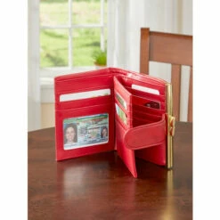 Discount 😀 Buxton 👩 Women's Double Cardex Wallet Red ❤️ -Outlet womens clothing Store unnamed file 651