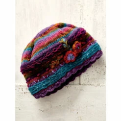 Budget 😉 Vermont Country Store 👩 Women's Lassen Wool Beanie Navy 😉