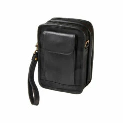 Best Sale 😀 Vermont Country Store Leather Travel Crossbody Organizer Dark Brown 💯 -Outlet womens clothing Store unnamed file 718