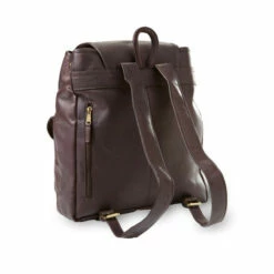 Cheapest 🎁 Vermont Country Store Classic Leather Drawstring 🎒 Backpack Tan 🔥 -Outlet womens clothing Store unnamed file 764