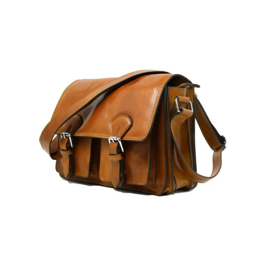 Cheapest ๐ฅ Vermont Country Store Italian Leather Messenger Bag Olive ๐ 2 Cheapest ๐ฅ Vermont Country Store Italian Leather Messenger Bag Olive ๐ - Image 2