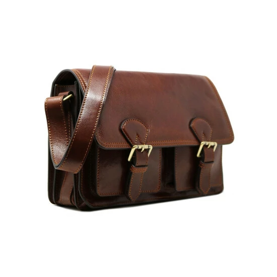 Cheapest ๐ฅ Vermont Country Store Italian Leather Messenger Bag Olive ๐ 8 Cheapest ๐ฅ Vermont Country Store Italian Leather Messenger Bag Olive ๐ - Image 8