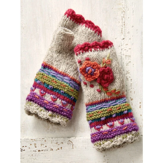 Cheapest β¨ Vermont Country Store Hand-Knit Wool Hand Warmers Purple π₯° 2 Cheapest β¨ Vermont Country Store Hand-Knit Wool Hand Warmers Purple π₯° - Image 2