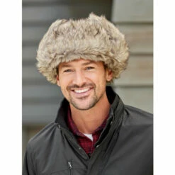 Best Pirce 💯 Vermont Country Store Faux Fur Bomber Hat For 👩 Women And Men Maroon 👏 -Outlet womens clothing Store unnamed file 809