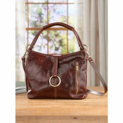 Flash Sale 💯 Vermont Country Store Italian Leather Tote Black 🛒 -Outlet womens clothing Store unnamed file 819