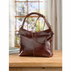 Flash Sale 💯 Vermont Country Store Italian Leather Tote Black 🛒 -Outlet womens clothing Store unnamed file 820