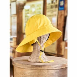 Brand new ❤️ Vermont Country Store Sou'Wester Nylon Rain Hat For Men And 👩 Women Navy 😍