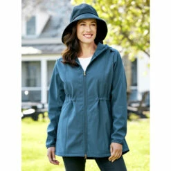 Brand new ❤️ Vermont Country Store Sou'Wester Nylon Rain Hat For Men And 👩 Women Navy 😍 -Outlet womens clothing Store unnamed file 845