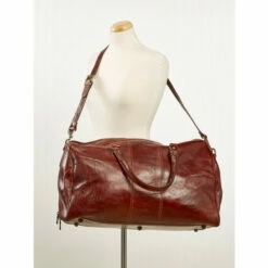 Best Sale ❤️ Vermont Country Store Italian Leather Duffle Black 🌟 -Outlet womens clothing Store unnamed file 862