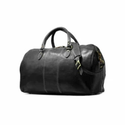 Best Sale ❤️ Vermont Country Store Italian Leather Duffle Black 🌟 -Outlet womens clothing Store unnamed file 870
