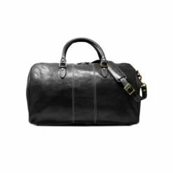 Best Sale ❤️ Vermont Country Store Italian Leather Duffle Black 🌟 -Outlet womens clothing Store unnamed file 871