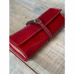 Wholesale 🔥 Vermont Country Store Italian Leather Jewelry Roll Brown ❤️ -Outlet womens clothing Store unnamed file 879