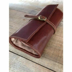 Wholesale 🔥 Vermont Country Store Italian Leather Jewelry Roll Brown ❤️ -Outlet womens clothing Store unnamed file 882
