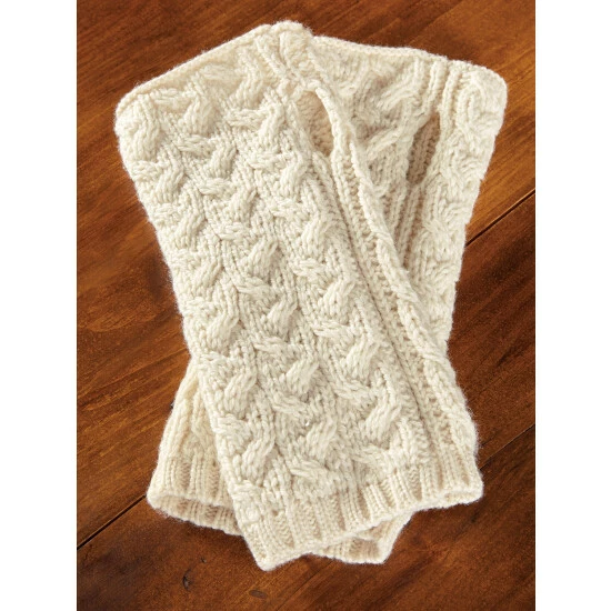 Flash Sale ✨ Vermont Country Store 👩 Women's Irish Supersoft Wool Hand Warmers Ivory 🎁 2 Flash Sale ✨ Vermont Country Store 👩 Women's Irish Supersoft Wool Hand Warmers Ivory 🎁 - Image 2
