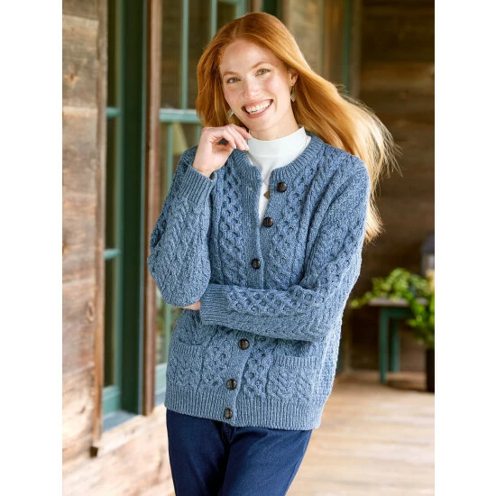 Best deal ๐ Vermont Country Store ๐ฉ Women's Irish Wool Timeless Cardigan Plum โ๏ธ 3 Best deal ๐ Vermont Country Store ๐ฉ Women's Irish Wool Timeless Cardigan Plum โ๏ธ - Image 3