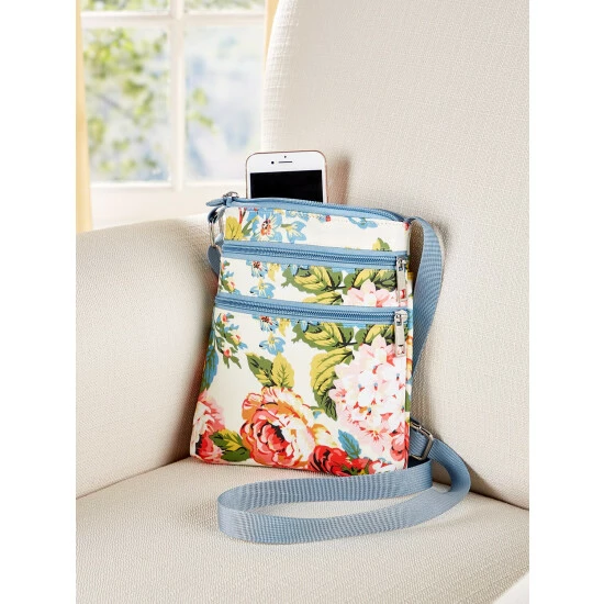 Discount π The Vermont Country Store Oilcloth Crossbody Bag Cream π 5 Discount π The Vermont Country Store Oilcloth Crossbody Bag Cream π - Image 5