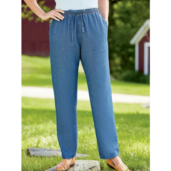 Best reviews of βοΈ Vermont Country Store π© Women's Cotton Denim Pull-On Pants π 1 Best reviews of βοΈ Vermont Country Store π© Women's Cotton Denim Pull-On Pants π